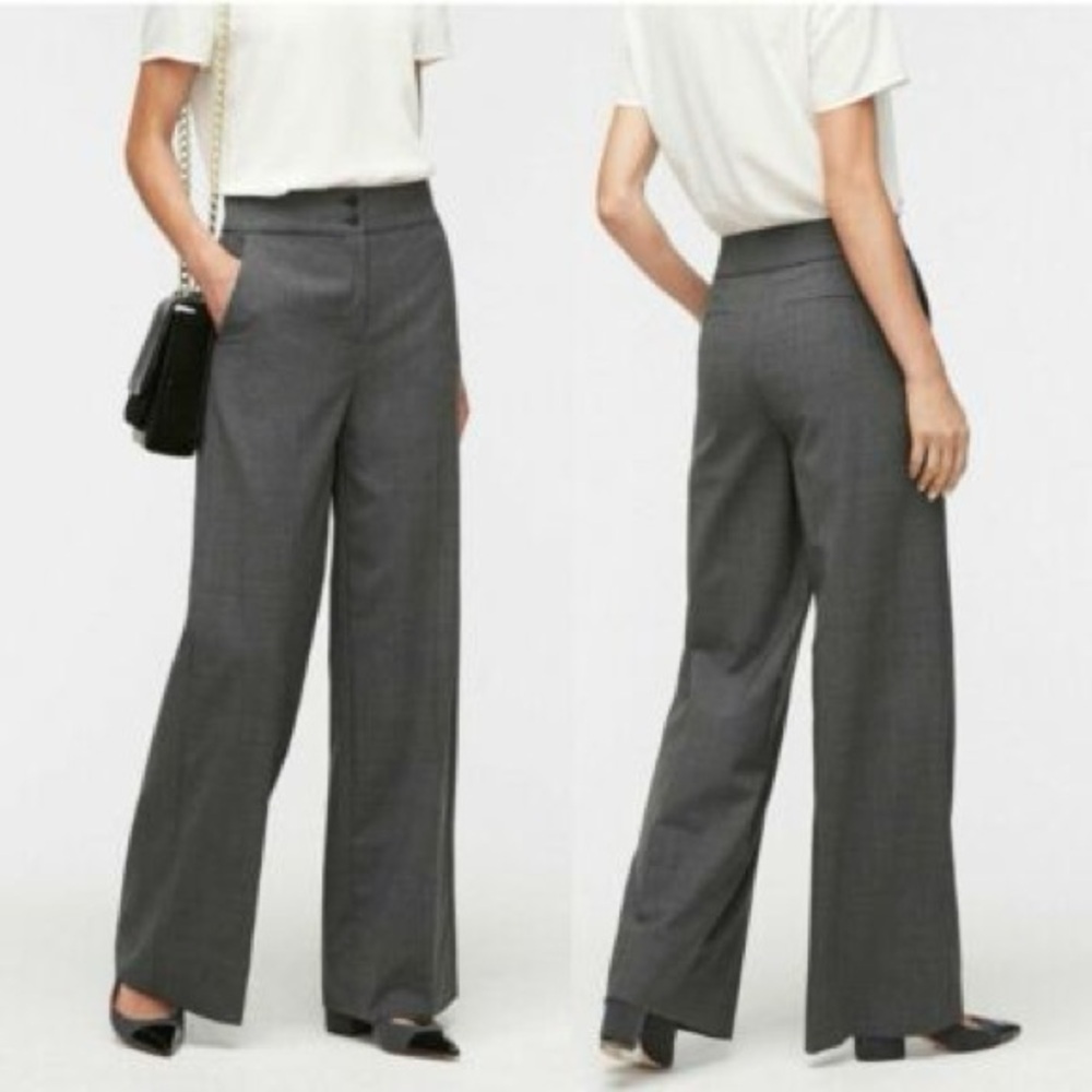 Charcoal Gray J Crew Dress Pants - Size 16